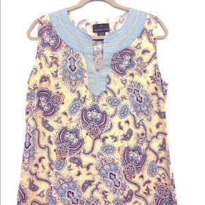 Sleeveless Fenn Wright Manson Top SZ-Large